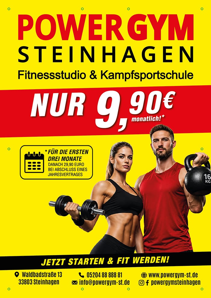 Aktuelles Angebot Power Gym Steinhagen